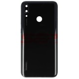 Capac Baterie Huawei Y7 Prime 2019 / Y7 2019 Negru + Geam Camera &amp; Butoane Laterale