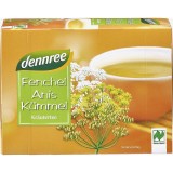 Ceai de fenicul anason si chimen 50 plicuri, eco