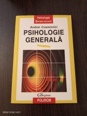Andrei Cosmovici - Psihologie generala
