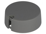 Buton Rotativ cu Indicator Plastic Gri &Oslash;4mm &Oslash;40x16mm