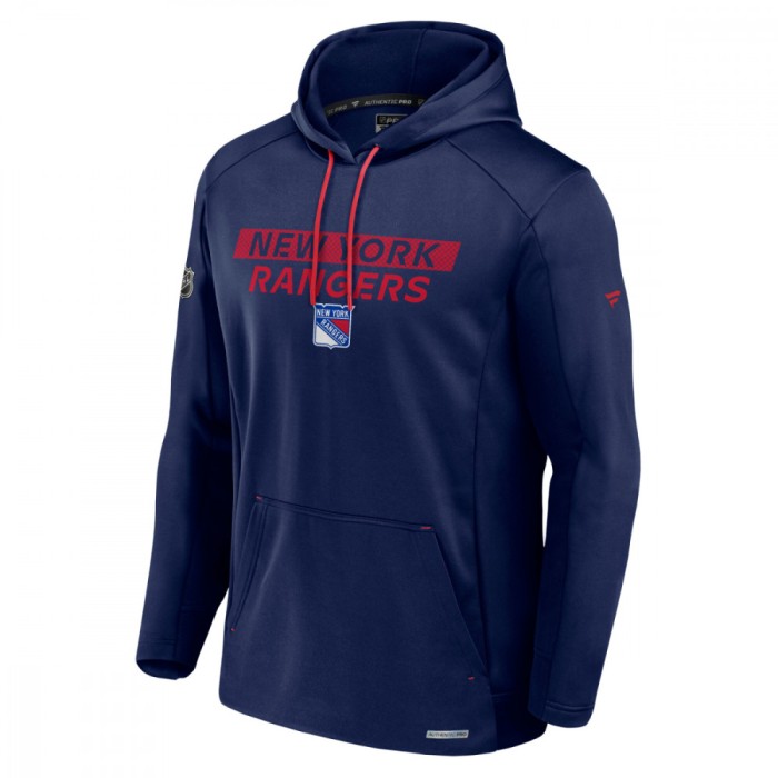 New York Rangers hanorac de bărbați AP Rink Poly Fleece Pullover Hood - XL