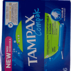 Tampax Tampoane interne Compak Super, 16 buc