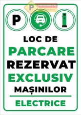 Indicatoare pentru masini electrice foto