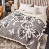 Cumpara ieftin Patura groasa cu blanita si Imprimeu 3D Model JOJO1020