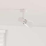 vidaXL Spotlight 1 cale ajustabil alb E27