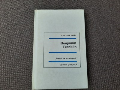 ION SAVA NANU - BENJAMIN FRANKLIN RF24/4 foto