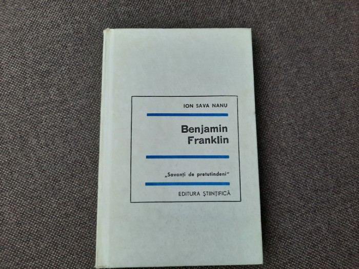 ION SAVA NANU - BENJAMIN FRANKLIN RF24/4