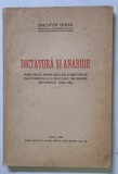 DICTATURA SI ANARHIE , PRIVIRI CRITICE ASUPRA EVOLUTIEI SI DIRECTIVELOR INVATAMANTULUI SI EDUCATIEI SUB REGIMUL ANTONESCU , 1940 - 1944 de ONISIFOR GH
