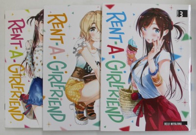 RENT - A - GIRLFRIEND by REIJII MIYAJIMA , VOLUMELE I- III , 2020 , BENZI DESENATE foto