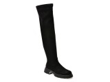 Cizme GRYXX negre, 4642, din material textil si piele naturala
