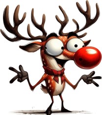 Sticker Auto, Rudolf, 28 cm, 12232ST-27 foto
