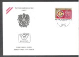 Austria &Ouml;sterreich 1981 75 Jahre FDC K.162