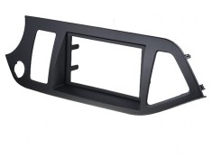Cadru Radio Kia 2 DIN Negru foto