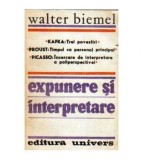 Walter Biemel - Expunere si interpretare - 108512