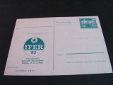 Carte Poștală Filatelică Vintage RDG &ndash; IFER &rsquo;82, T&acirc;rgul Internațional Esperanto Leipzig, Nefolosită, Necirculata, Printata