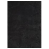 Cumpara ieftin Covor HUARTE, fir scurt, moale si lavabil, negru, 160x230 cm