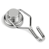 Cumpara ieftin Magnet oala neodim 25mm cu carlig rotativ