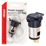 Priză suplimentară cu clapă 250W 12V 24V AMIO-04434