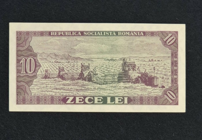 Bancnota 10 LEI 1966