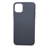 Husa silicon soft-touch compatibila cu Apple IPhone 11 Pro Max, Gri, ALC MOBILE