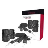 Darkness Bondage-Set Curele de Fixare pentru Pat-Metal