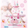 Bucatarie din lemn pentru copii - Iepurasul Roz, 7Toys, Brand