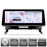 Navigatie BMW X3 X4 F25 F26 2010-2011 cu ecran CIC Android ecran 12.3&quot; 8+128 4G BT CarStore Technology