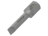 Capăt șurubelniță plată 4,0x0,5mm 25mm Torsion