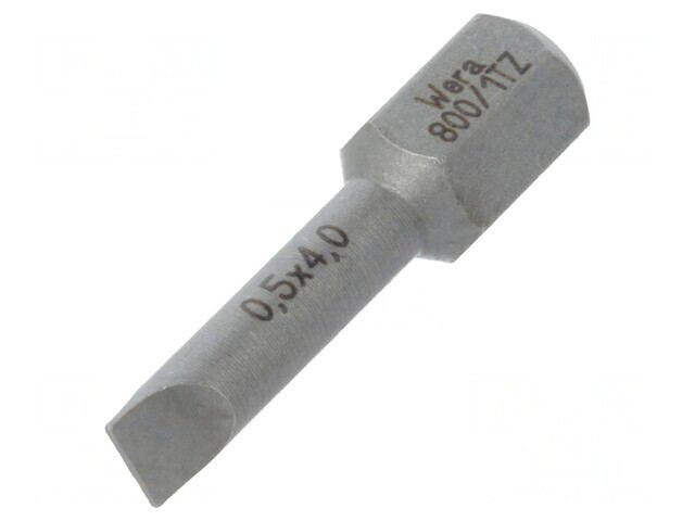Capăt șurubelniță plată 4,0x0,5mm 25mm Torsion