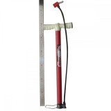Pompa podea, maner plastic alb (mare), 57x35cm, bicicleta, ARV-8RR144, Oem