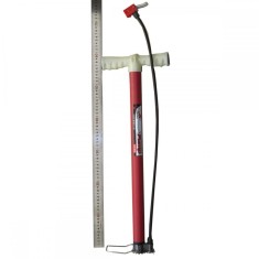 Pompa podea, maner plastic alb (mare), 57x35cm, bicicleta, ARV-8RR144