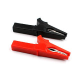 Cumpara ieftin Crocodil 55mm și mufă tip banană 4mm pentru conexiuni electrice