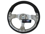 Volan Sport Universal, 3 Spite, Gri - Design Ergonomic, Control Precis, Look Dinamic