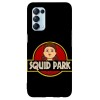 Husa compatibila cu Oppo A76 model Squid park, Silicon, TPU, Viceversa, Transparent, Carcasa