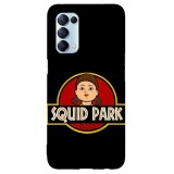 Husa compatibila cu Oppo A31 model Squid park, Silicon, TPU, Viceversa, Transparent, Carcasa