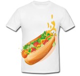 Cumpara ieftin Tricou &quot; Hot dog animated &quot;