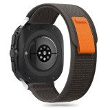 Bratara ceas Samsung watch Ultra 47 mm negru portocaliu naylon