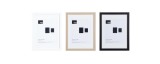 Cumpara ieftin Set 3 rame foto perete Ylva 34x1,5x44h