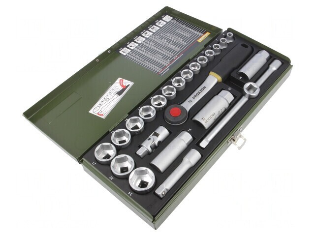 Set Chei Tubulare Hexagonale 3/8