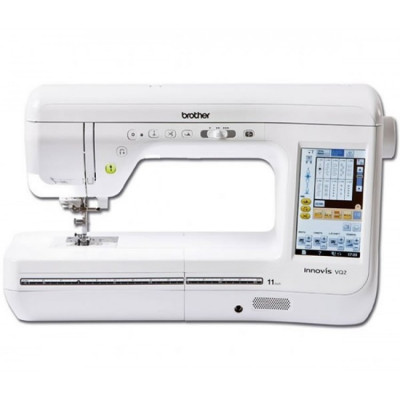 Masina de cusut si quilting computerizata Brother Innov-Is VQ2 , 473 de cusaturi , Display LCD , Porturi USB , Alb foto