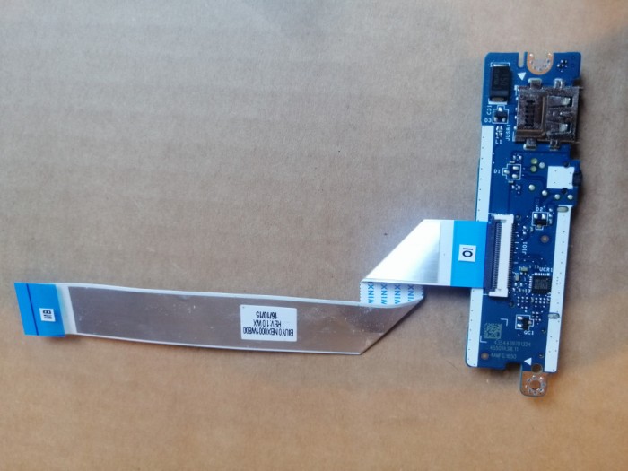 buton pornire secundar +placa sunet + port usb Lenovo IdeaPad 510S-14IKB 310S -14ISK bius1-ls-d451p