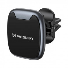 Wozinsky WUMTK suport magnetic pentru telefon pentru gurile de aerisire auto - negru