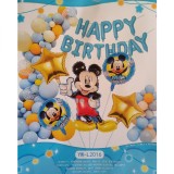 Set arcada cu baloane Mickey Mouse KidMania&reg;, 47 bucati