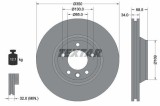 Disc frana Audi Q7; Porsche Cayenne; VW Touareg Motor 3.0 Diesel, 3.0 S E-Hybrid, 3.0 TDI quattro, 3.0 Tfsi quattro, 3.0 V6 TDI, 3.2, 3.2 V6, 3.6,