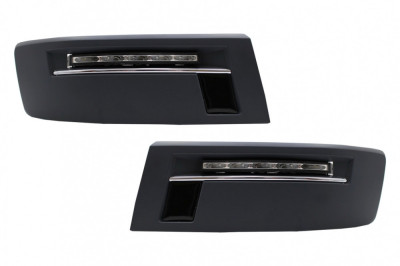 Lumini de zi LED DRL compatibil cu VW Transporter Multivan Caravelle T5.1 Facelift (2010-2015) DRLVWT5 foto