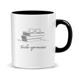 Cana personalizata cu mesaje pentru tocilari, Tocilar experimentat