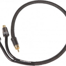 Cablu YR-RCA de înalta calitate (pereche) de 300 mm (2x F si 1x conector M) cu SNAKE SKIN Audio System CarStore Technology