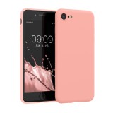 Husa kwmobile pentru Apple iPhone SE 3/iPhone 8/iPhone 7, Silicon, Roz, 49979.89, Carcasa