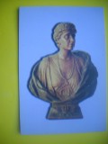 HOPCT 10755 REGINA MARIA -BUST DE GH LEONIDA-EXPO 1998 ROMANIA -NECIRCULATA