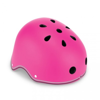 Casca protectie Globber Primo, cu lumini, culoare roz foto